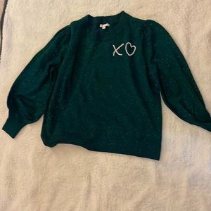 LC Lauren Conrad X❤️ Green Sweater